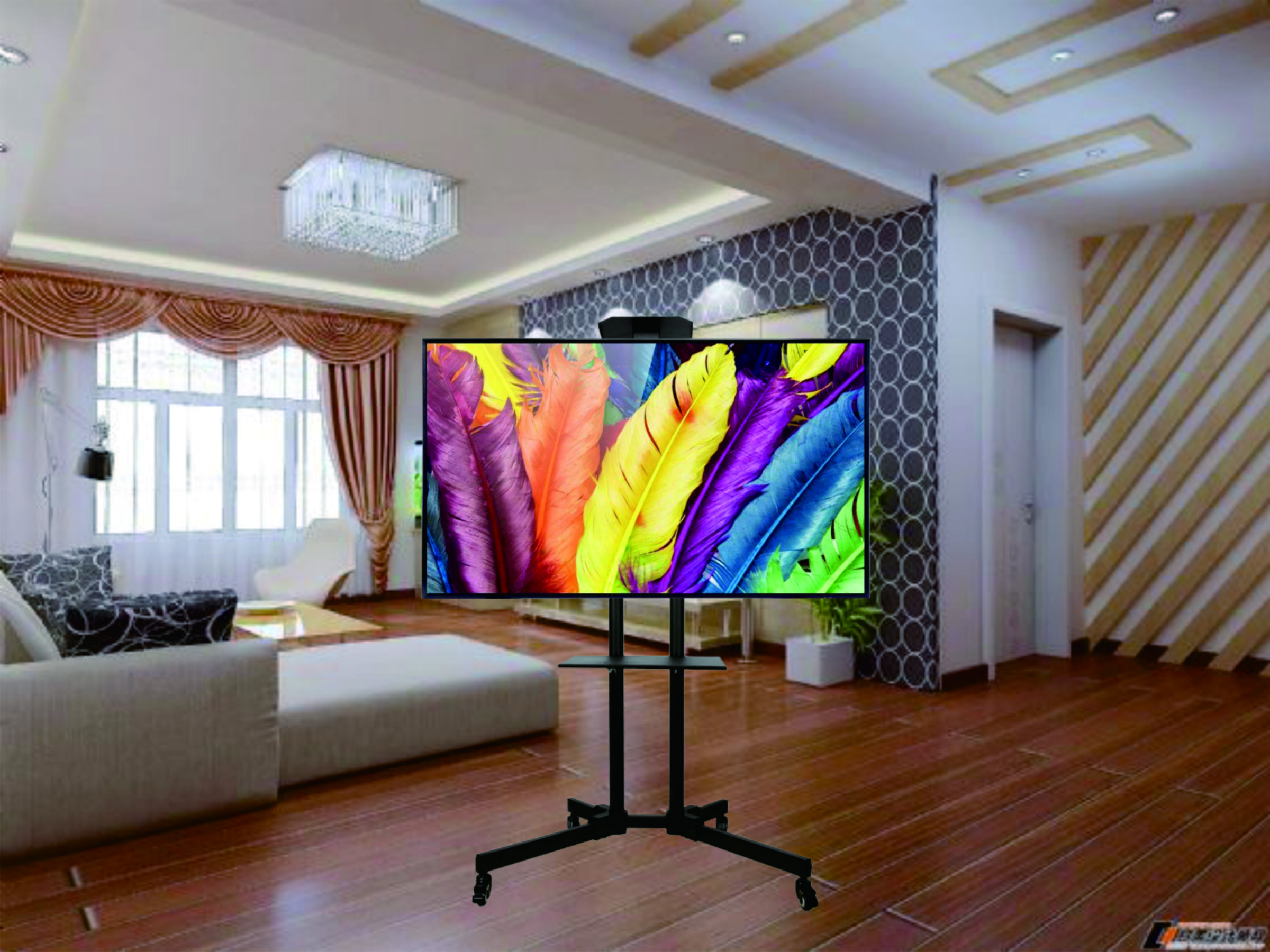 1500液晶電視移動推車支架